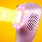 コラーゲン脱毛LV　中心からIPLが照射されるイメージ